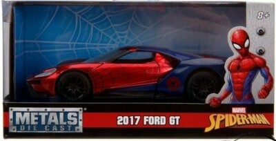 marvel spider man 2017 ford gt