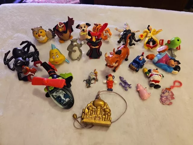 Disney Pixar PVC Plastic Figurines Cake Toppers Figures 22× Peices