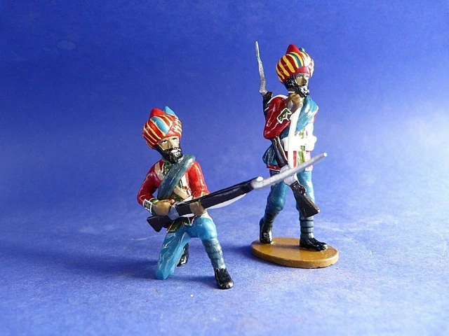 SOLDATS BRITANNIQUES 31493 - Lot de deux figurines de