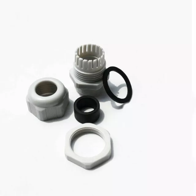 PG7/PG9/PG11/PG16/PG19/PG21-PG48 IP68 Nylon Cable Gland Waterproof Connector 3