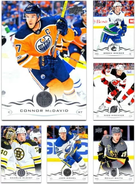 2018-19 Upper Deck SERIES 1 *** PICK YOUR CARD **** From The BASE SET  [1-200]