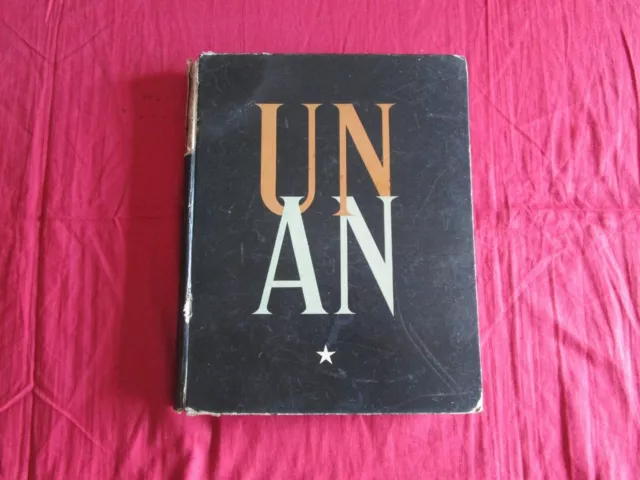 livre  "UN AN"  par Jean-Louis BABELAY avec PHOTOGRAPHIES de ROGER SCHALL 1946