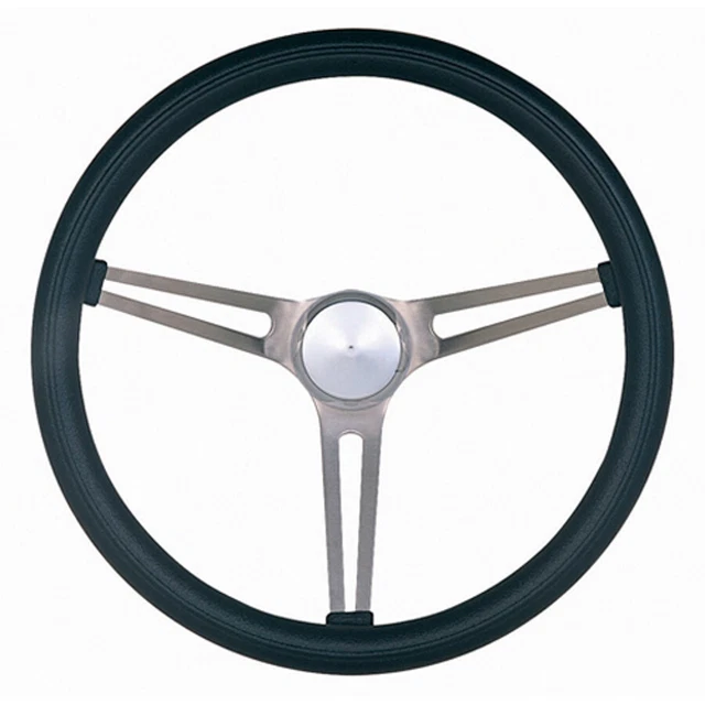 Grant 969 Steering Wheel - Classic Nostalgia - 15 in - 4-1/8 in Dish - 3-Spoke
