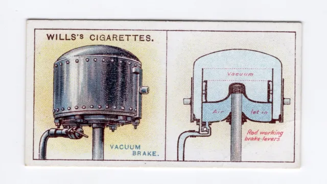 Famous Inventions card #05 The Vacuum Brake  of of Locomotive Train