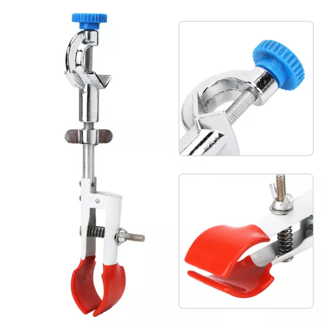 Laboratory Flask Condenser Test Tube Clamp Changeable Direction NC3