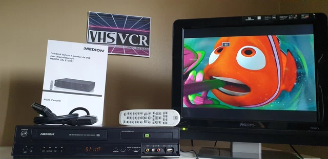 Magnétoscope JVC HR-6850MS – VHS / S-VHS, PAL/SECAM, Révisé, Garantie 1 An