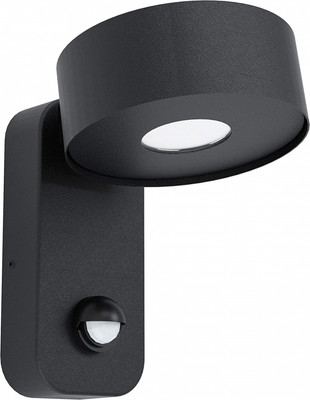 EGLO Projecteur de Chantier Détecteur Mouvement Extérieur Applique Murale LED Pivot 