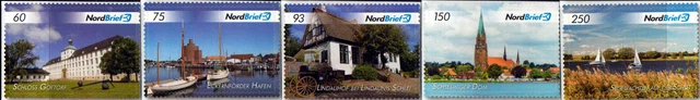 Deutsche Privatpost- Nordbrief Rendsburg- Eckernförde, Schleswig, Schlei 2019,