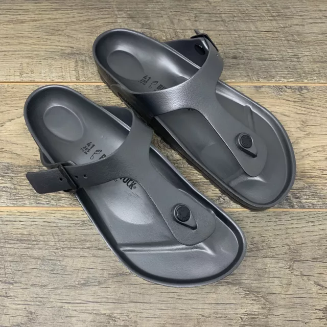 Birkenstock Gizeh EVA Thong Sandals | Anthracite — Women’s Size 41 (US Size 10)