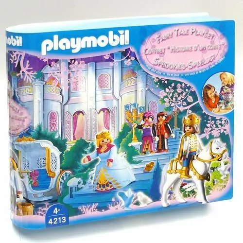 Playmobil Princess Vanity 5650 Pink Carry Case 31pcs New Sealed