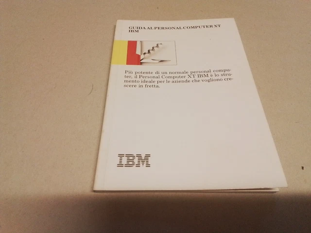 GUIDA AL PERSONAL COMPUTER XT IBM, 10ag23