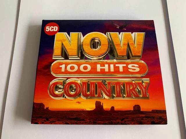 VARIOUS ARTISTS - NOW 100 Hits Country - Various 5 DISC CD NR MINT/EX £
