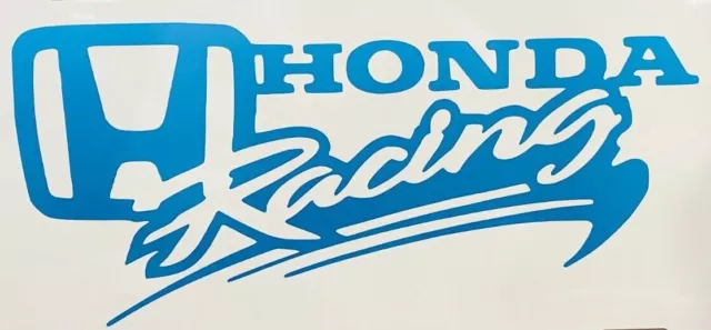 Honda Racing Vinyl Decal Many Colors & Sizes Avail Buy 2 Get 1 FREE & Free Ship!