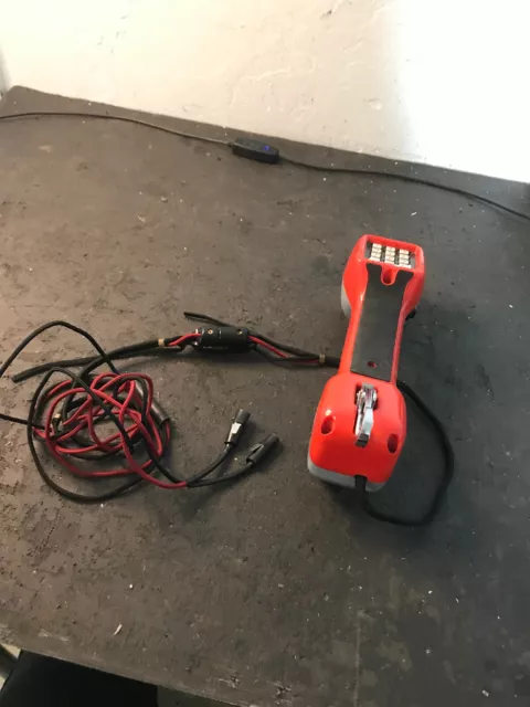 Harris-Dracon Division TS21 Test Set Telephone Lineman's Handset Phone Equipment