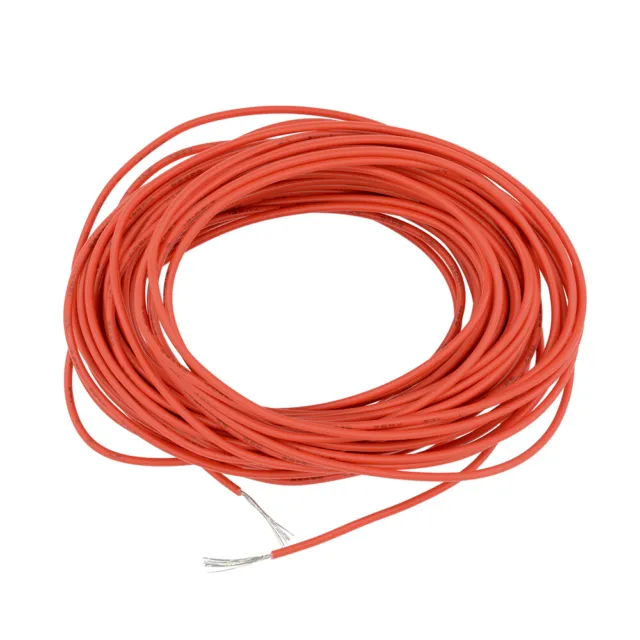 Red UL-1007 24AWG Hook-up Wire 80°C / 300V 10M Cord Hook-up DIY Electrical