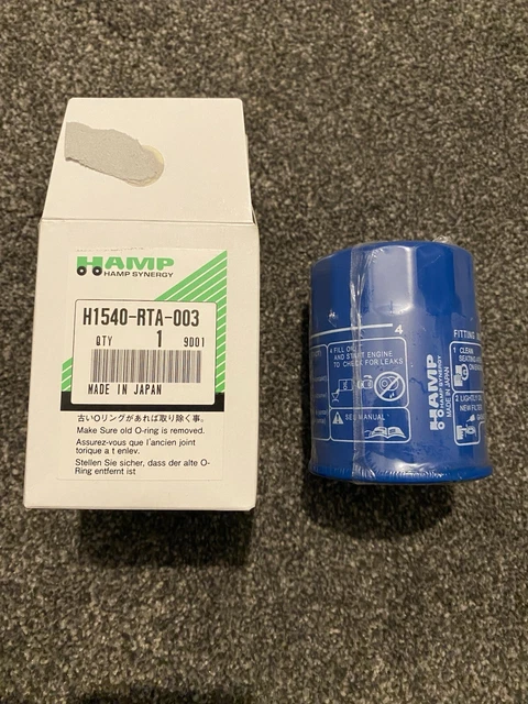 JDM Honda Hamp Synergy Small Oil Filter Green Made In USA 10 Pack - Foto 7