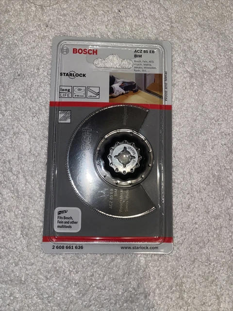 Lama Segmentata Bosch ACZ 85 EB - Per Legno E Metallo Non Temprato - Accessorio Utensili Multifunzione