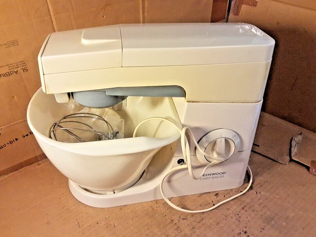 KENWOOD CHEF EXCEL KM210 Mixer With Accessories Dough Hook MADE IN BRITAIN 77.34 PicClick UK