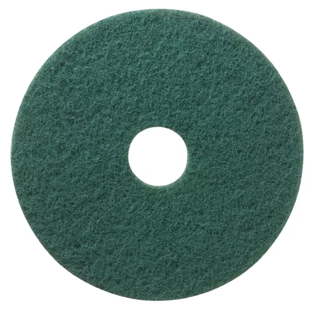 Niagara Scrubbing Floor Pads, 5400N , 13", Green, Pack Of 5