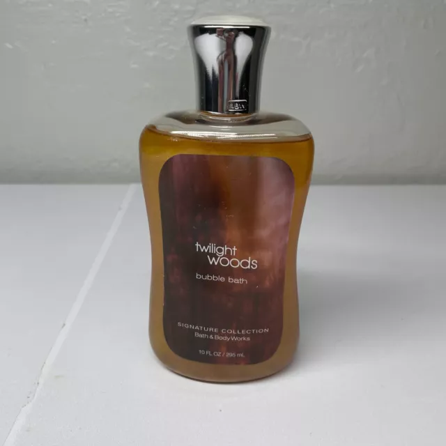 Bath & Body Works Signature Collection Twilight Woods baño de burbujas 10 oz karité