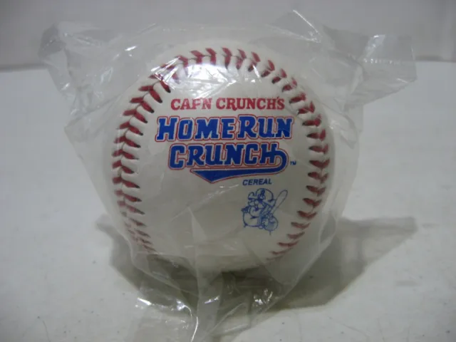 Cap'n Crunch's Home Run Crunch Cereal Promotional Baseball Advertising