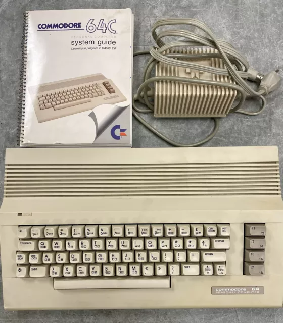 Commodore 64c Computer - Tested And Working Excellent
