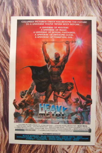 Heavy Metal Lobby Card Movie Poster #2