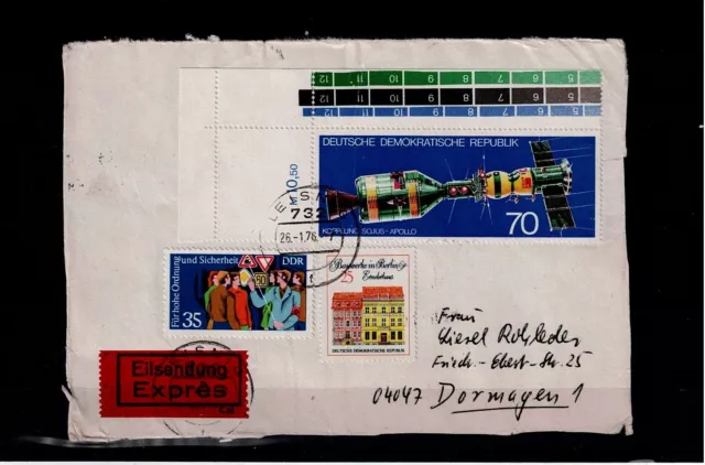 DDR  Briefvorderseite mit Mi.Nr 2085 mit Brf.  !!   gest. ansehen  !!