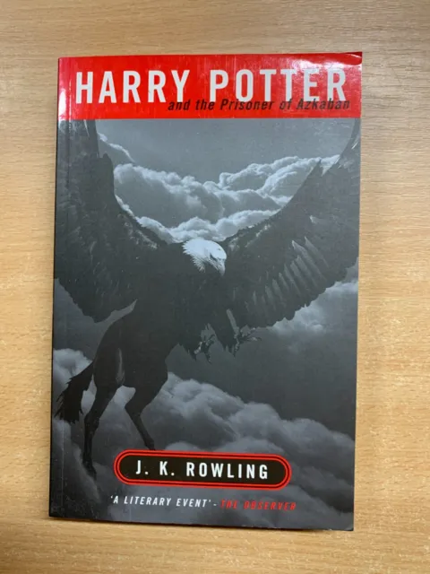 Printed Errors 2000 J K Rowling Harry Potter Prisoner Of Azkaban Adult Book (P3)