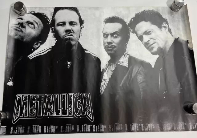 Metallica - 2004 Promo Poster Calendar 16x23.5” Mickey Rourke Sylvester Stallone