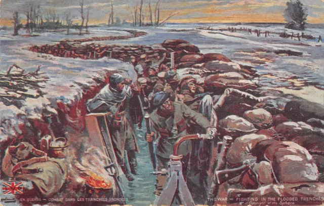 Cpa War At War Combat In Flooded Slices