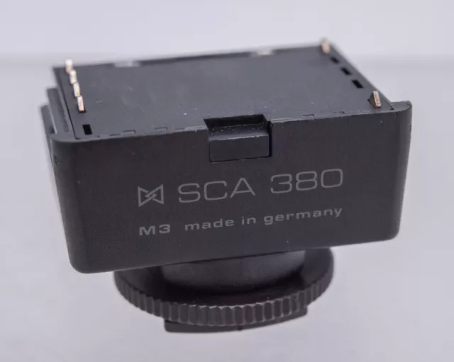 Metz SCA 380 M3 Flash Unit Shoe Adapter For Contax & Yashica Cameras