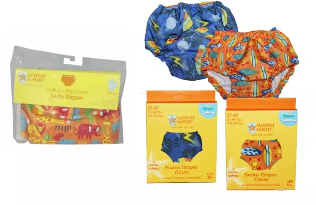 Incontinence IPLAY SWIM DIAPER Cover Pant Learn Swim Baby Toddler REUSABLE 6m-4T