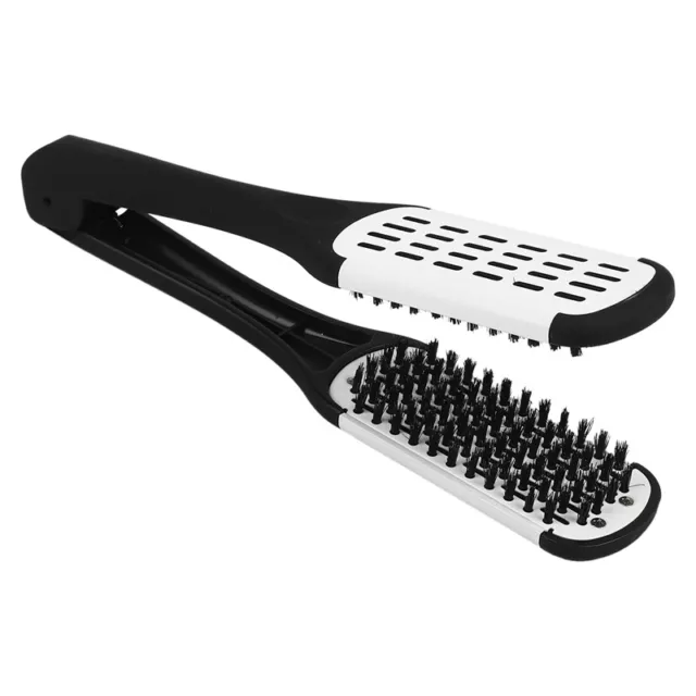 Professional Straightening Brush Hairdressing tool -sided brush Hair3882