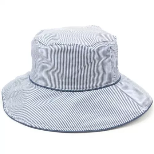 Mujer Sombrero de Sol Hawkins Reversible Gorro Pescador Verano Floppy Rayas