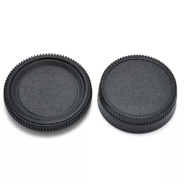 2PCS Body Lens Caps Front + Rear Cover For Nikon AF AF-S Lens DSLR SLR Camera CH