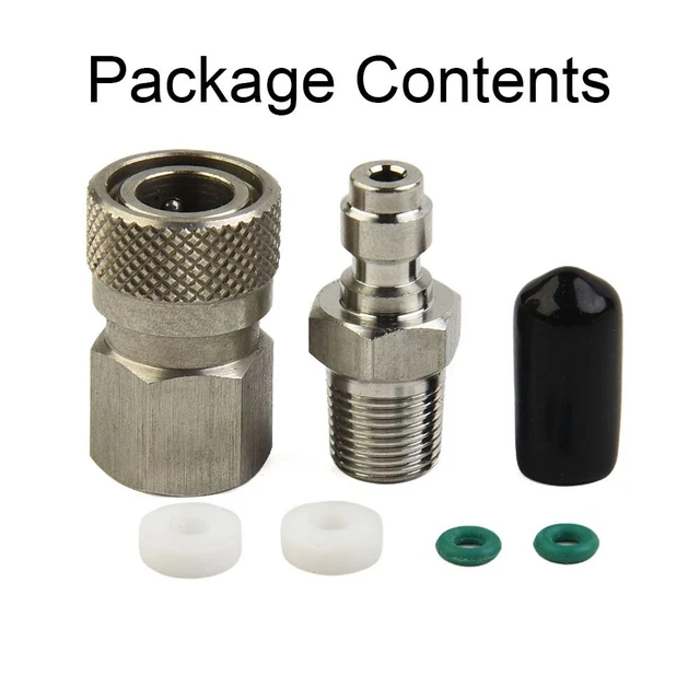 Zuverlässiger Paintball PCP Air Step 8 mm Schnellspanner Stecker und Buchse Ste