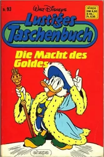 Walt Disney - Ltb 93 -  Die Macht Des Goldes #B2023055