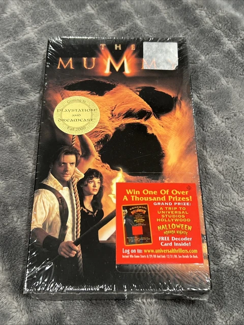 THE MUMMY VHS Tape 1999 Action / Adventure Brendan Fraser Rachel Weisz ...