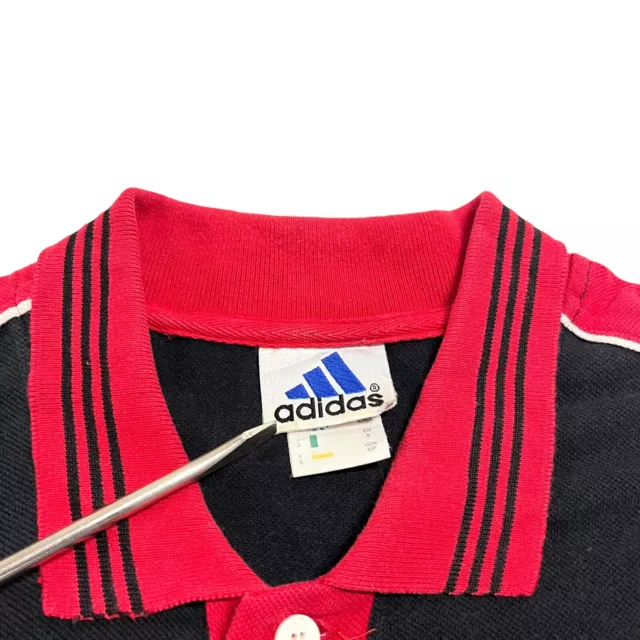 1. FC Kaiserslautern Adidas Polo Shirt | Vintage 90s Football Sportswear Black 2