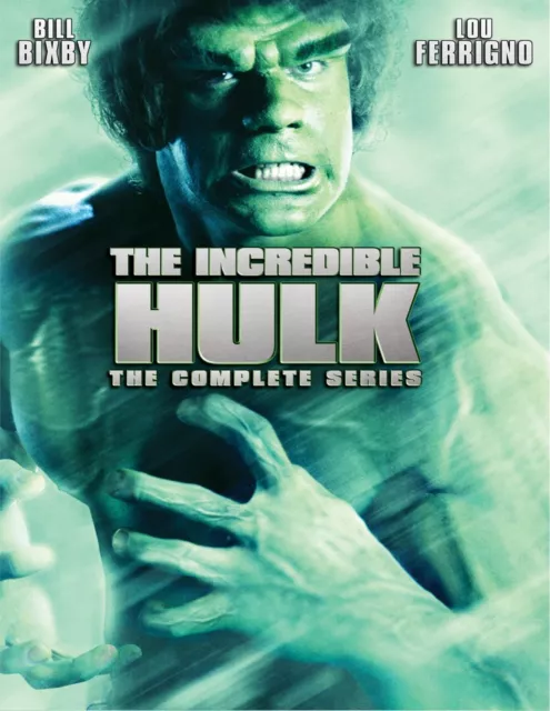 The Incredible Hulk Complete TV Series Collection Season 1-5 NEW 20-DISC DVD SET