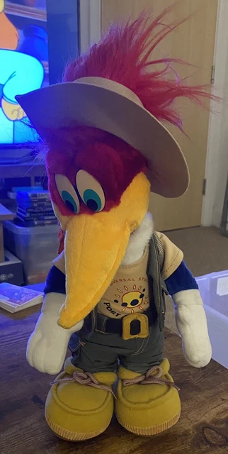 WOODY WOODPECKER SOFT Toy From Universal Studios Port Aventura Theme