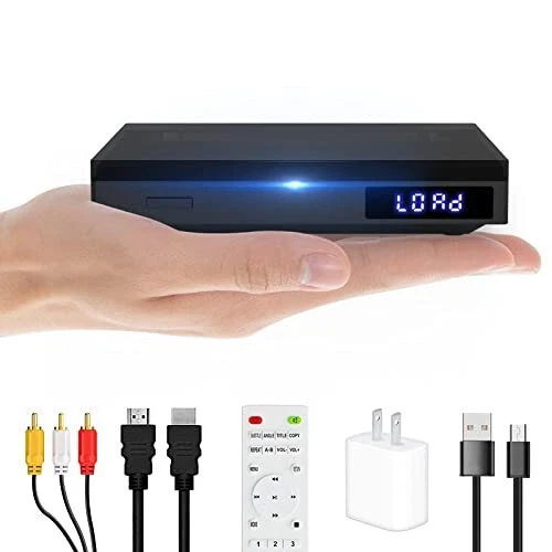 Mini lecteur DVD, lecteurs DVD pour TV, haut-parleurs HiFi