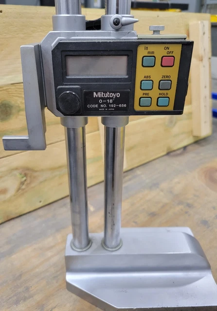 Mitutoyo 192-656 Digimatic Height Gage 0-18"/0-450mm Range Mitutoyo 192-656 Digimatic Height Gage 0-18"/0-450mm Range