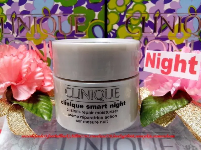 30%SAVE! Clinique Smart Custom-Repair Night Creme Moisturizer ◆15mL◆ POST FREE!