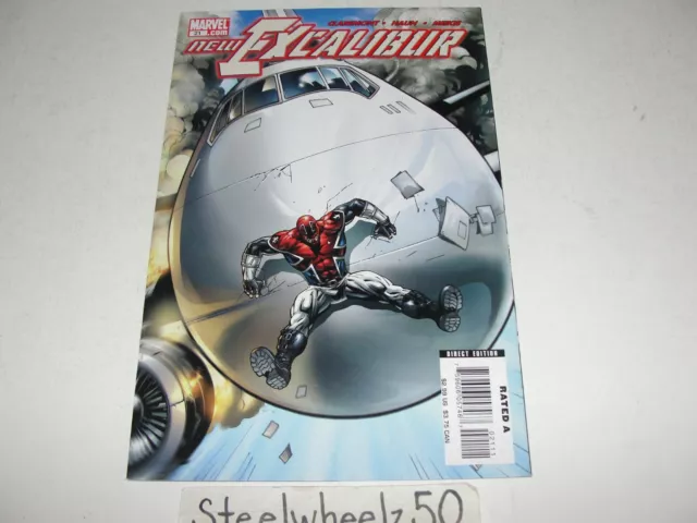 New Excalibur #21 Comic Marvel 2007 Captain Britain Dark X-Men Chris Claremont