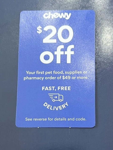 Chewy coupon sale code new customer