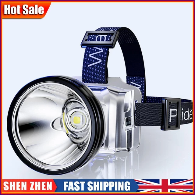 FARO LED 1200MAH Super Luminoso Per Pesca Campeggio Escursionismo (32 - Foto 7