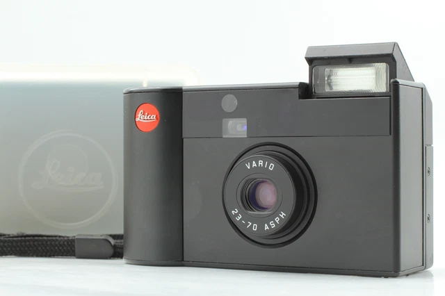 [N MINT w/Case] Leica C11 Black Point & Shoot APS Film Camera From JAPAN