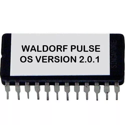 Waldorf pulse Eprom With Firmware Version 2.01 OS ROM Rétro Update